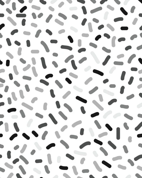 Seamless Pattern Confetti White Background — Stock Vector