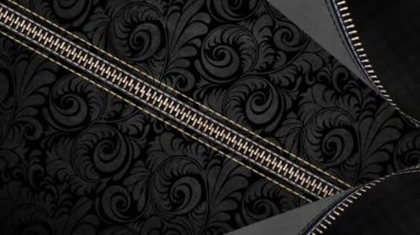 Kara Cuma Altın Metalik Çözülmüş 4k, Kara Cuma 'nın zarif altın bir metnini ortaya çıkarmak için çeşitli katmanlı siyah kumaşlar sergiliyor..