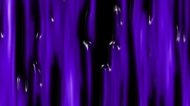 紫色液体窗帘有4K圈 其特点是浓密的紫色液体在屏幕上上下移动 黑色背景呈环状 — 图库视频影像