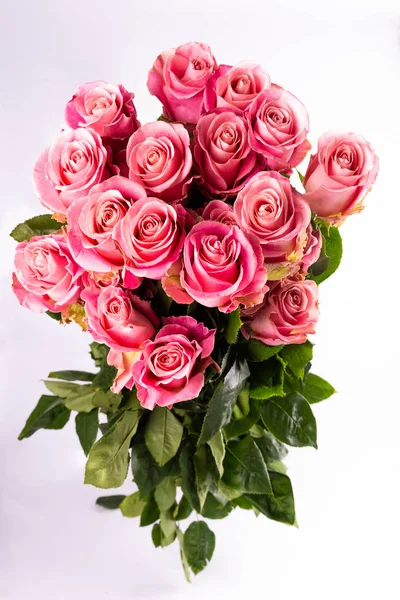 Roses Roses Dans Bouquet — Photo