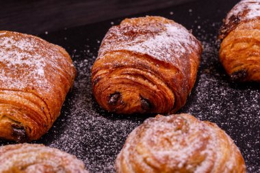 Krema şeker akçaağaç siyah fox ile hamur işleri