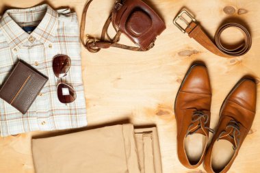 Modern yaratıcı erkek kıyafeti. İn gerekli için Gezgin, genel gider öğrenci.