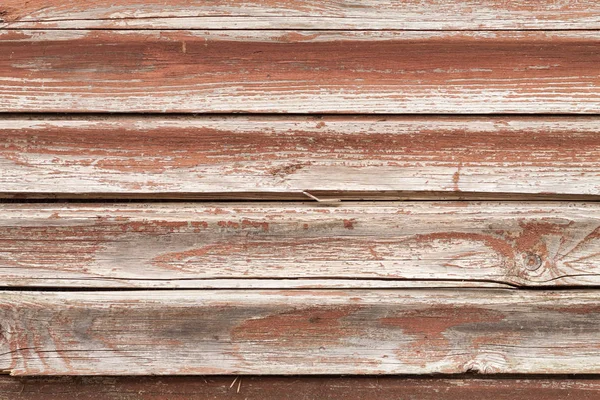 Old Red Painted Wooden Planks — Stock Photo, Image