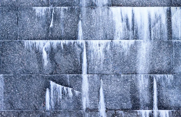 Eski Grunge Granit Duvara Yakın Çekim Parçası — Stok fotoğraf