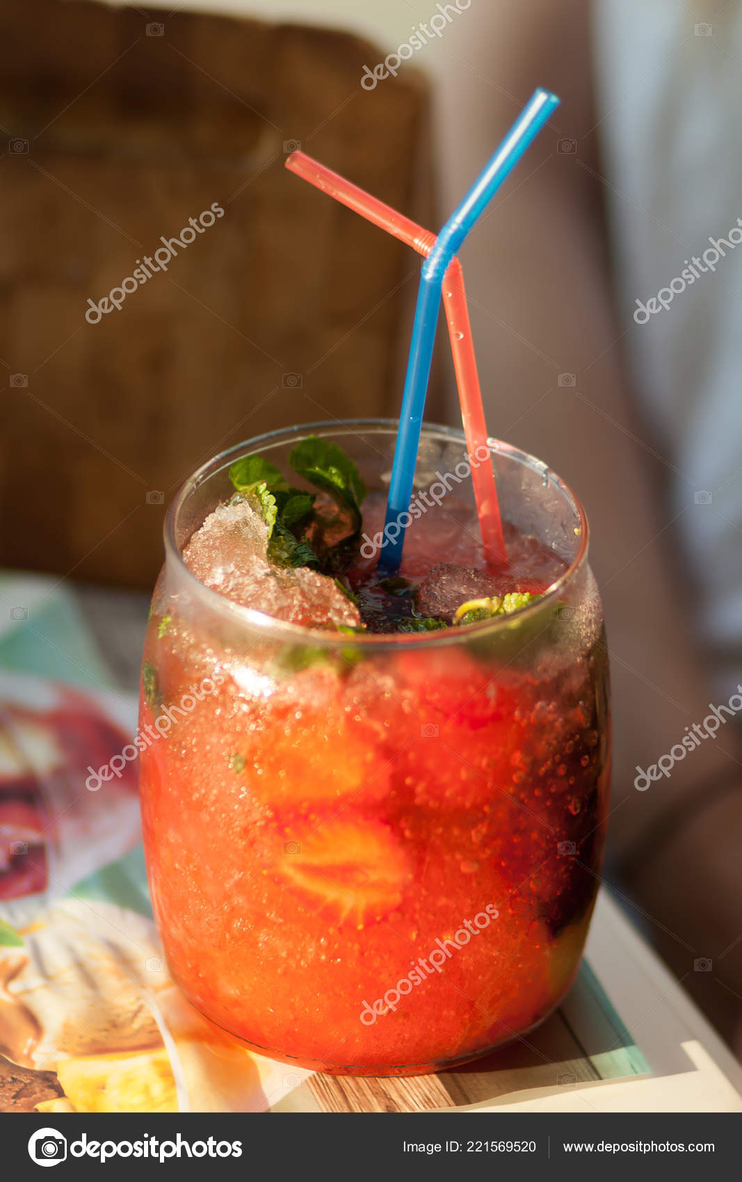 Sangria de fresas