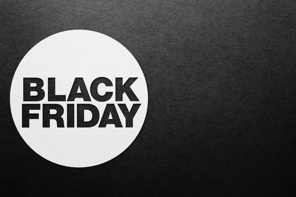 Black friday poster. Paper texture. Place for text