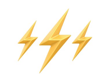 Weather simge Thunder 3d