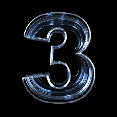 Şeffaf x-ray sayısı 3 üç. 3D