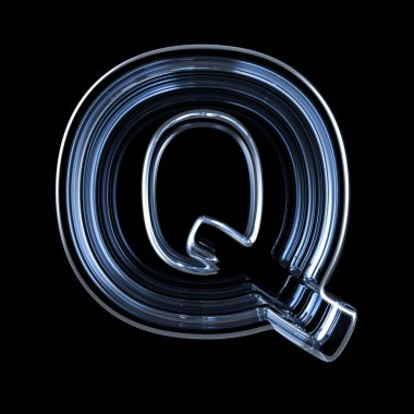 Şeffaf x-ray mektup s. 3d