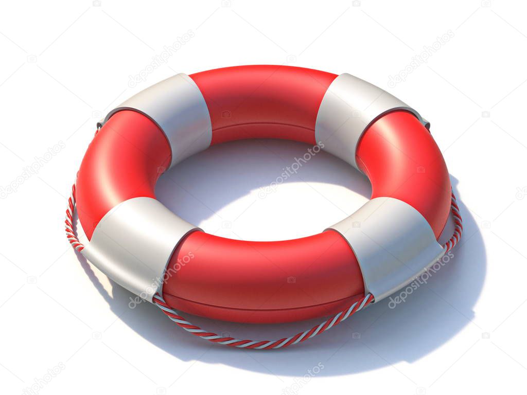 Lifeguard lifebuoy 3D