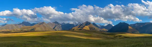 Picturesque Mountain Range Plateau Mountains Dzhungar Alatau Border Kazakhstan China Royalty Free Stock Images