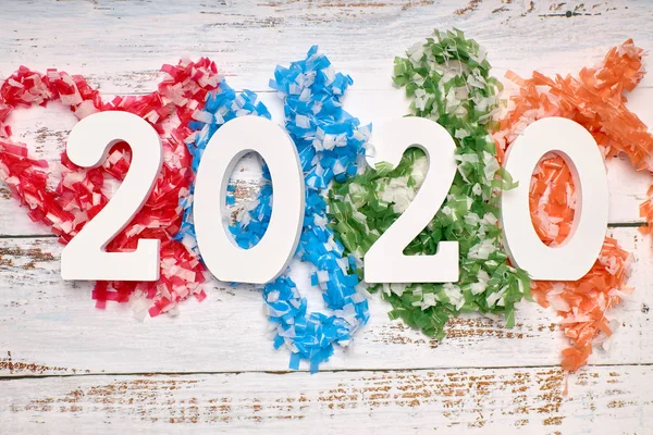 快乐的新年2020 — 图库照片