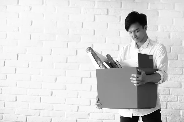 Asiatiska student med böcker — Stockfoto