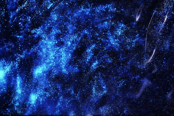 Вселенная в далекой галактике с туманностями и звездами — стоковое фото