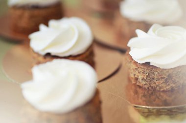 Güzel Festival pasta ile farklı kremler bisküvi