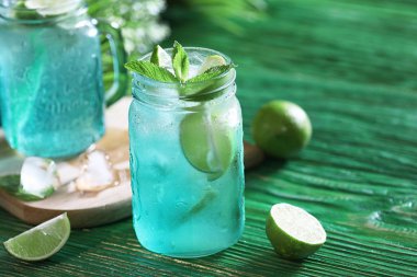 Limonata limon ve nane