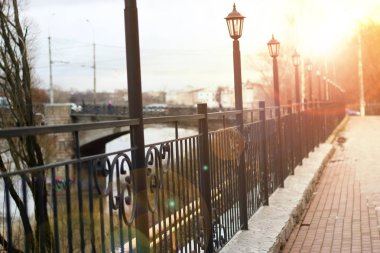 Sunset Park lambası ışıklar