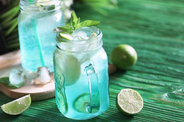 Limonata limon ve nane