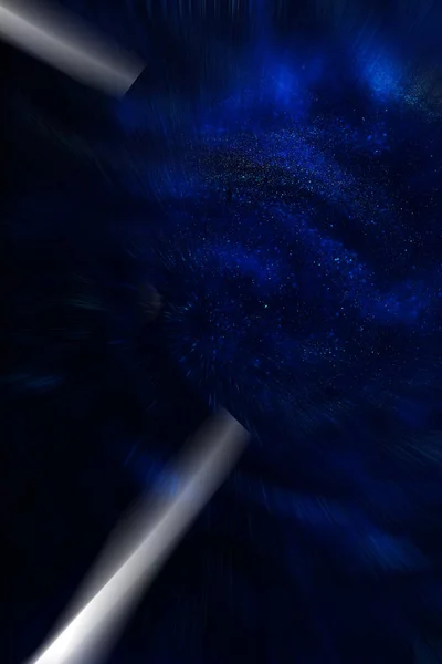 Kosmos vesmír s mlhoviny hvězdy a planety — Stock fotografie