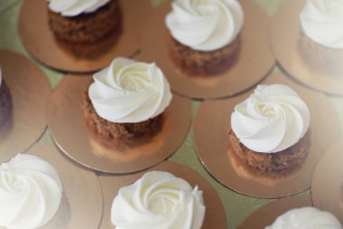 Güzel Festival pasta ile farklı kremler bisküvi