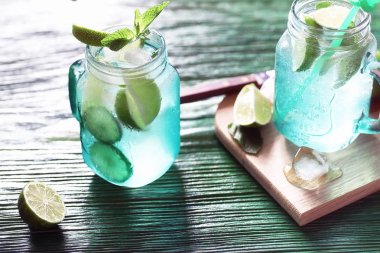 Limonata limon ve nane