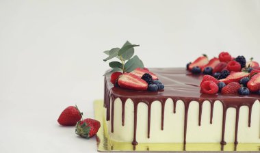 Şekerleme aromalı kek bir tatil için