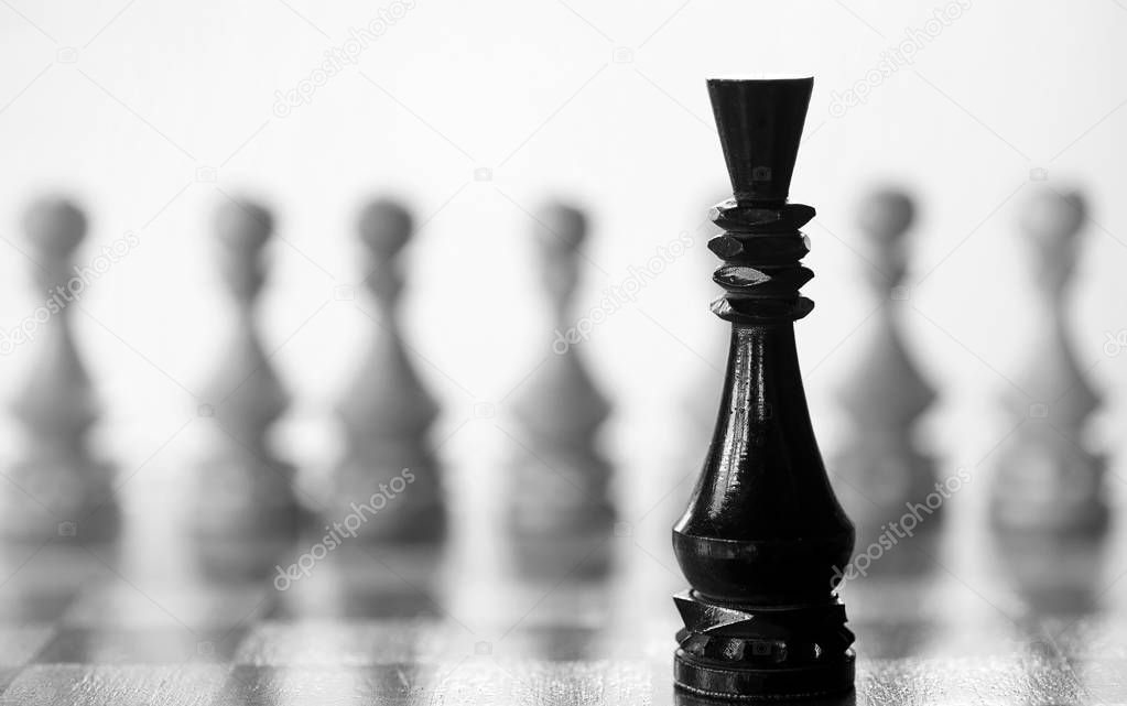 chess piece pawn on board