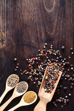 Yemek pişirmek için biber karışımı