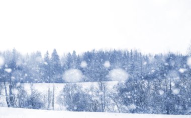 Kış günü manzara