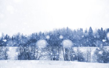 Kış günü manzara