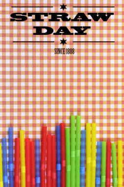 kokteyl tüpler bir parlak renkli arka plan üzerinde 