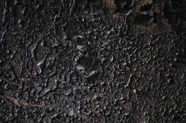 Duvardaki eski soyulmuş boyanın dokusu