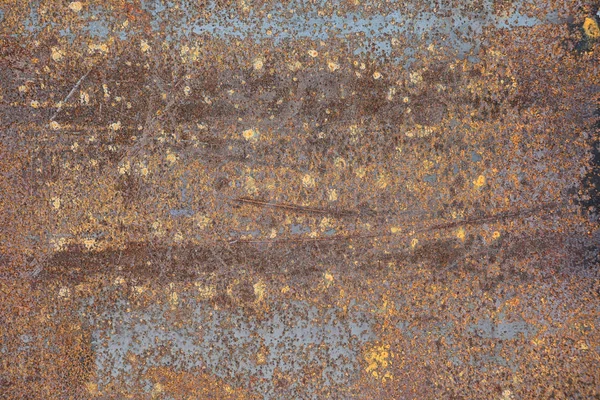 Die Textur ist metallisch. industriellen Hintergrund aus einem alten rostigen — Stockfoto