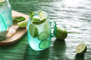 Limonata limon ve nane