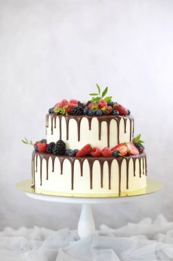 Şekerleme aromalı kek bir tatil için