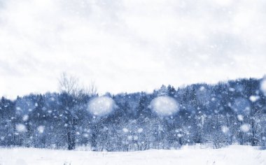 Kış günü manzara