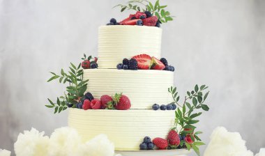 Şekerleme aromalı kek bir tatil için