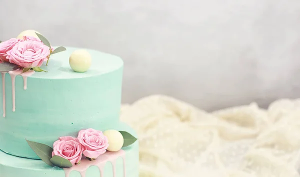 Pasteles Con Sabor Confitería Para Unas Vacaciones Desayuno Normal —  Fotos de Stock