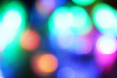 bulanık renkli vurgular yakın çekim