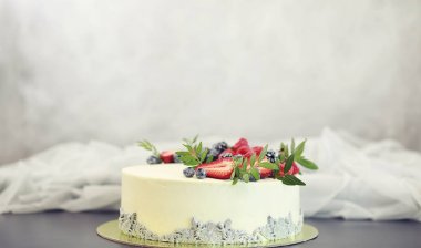 Şekerleme aromalı kek bir tatil için