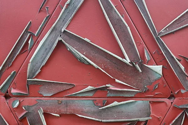 Doku metalik. Sanayi kökenli bir eski paslı