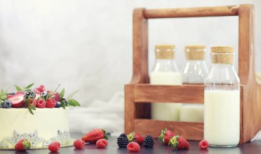 Şekerleme aromalı kek bir tatil için