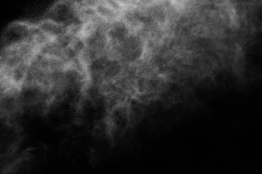 Su ve bir bulut damla bir akışı