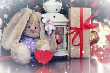 Fener yumuşak oyuncak yeni yıl