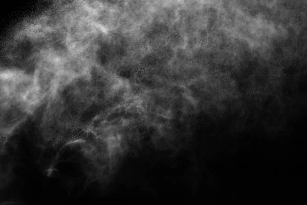 Strumień wody i chmury kropel — Zdjęcie stockowe