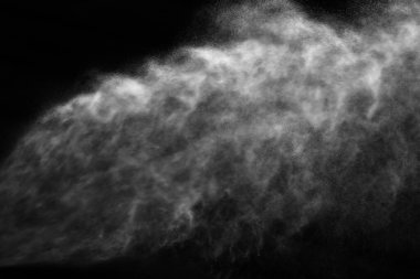 Su ve bir bulut damla bir akışı