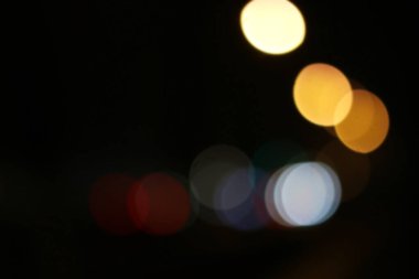 bulanık renkli parlak nokta