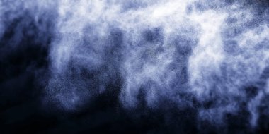 Su ve bir bulut damla bir akışı