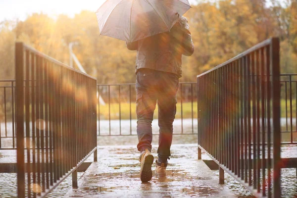 Herbst Hintergrund im Park — Stockfoto