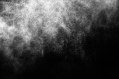 Su ve bir bulut damla bir akışı